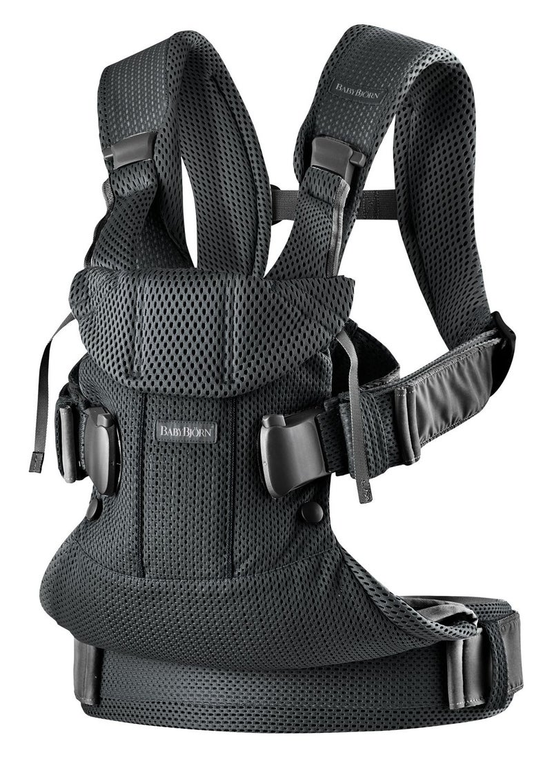 BABYBJORN Baby 3D Mesh Carrier One Air Black  - Image 1