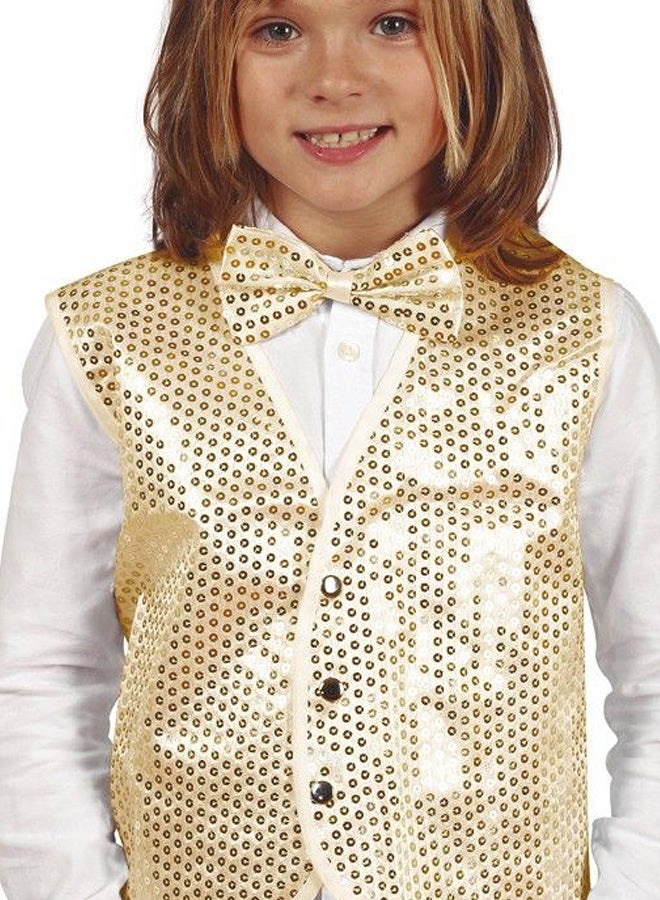 Fiestas Guirca Gold Sequin jacket for child