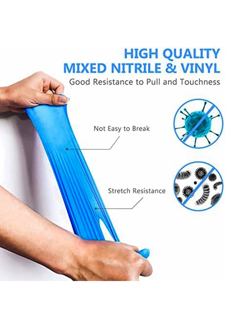 Patron's Powder Free Blue Nitrile Gloves for Unmatched Safety and Comfort | Pack Of 1000 PCs - Image 3