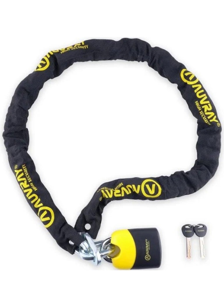 Ebakbak Motorcycle K-Bloc 200 cm Chain Lock Cut Resistant Motorcycle Lock 2 Meters  - Image 1