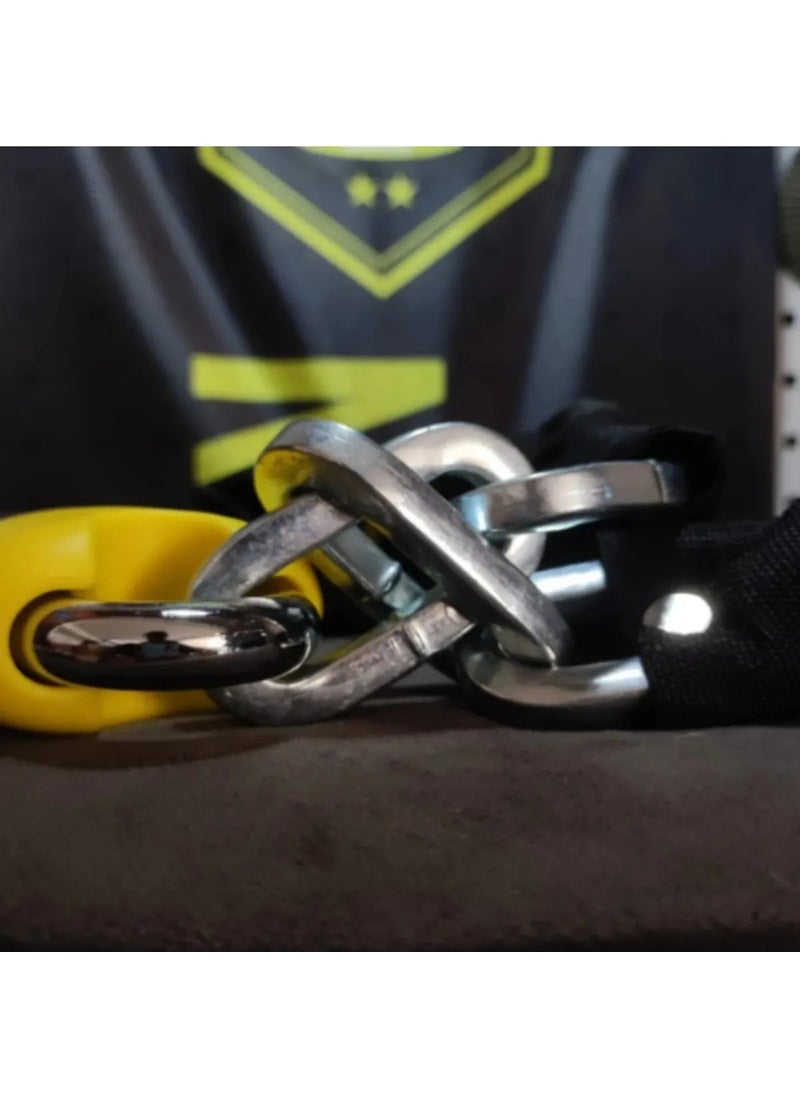 Ebakbak Motorcycle K-Bloc 200 cm Chain Lock Cut Resistant Motorcycle Lock 2 Meters  - Image 5
