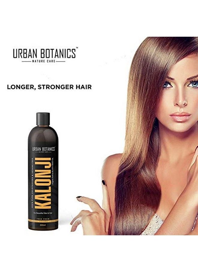 UrbanBotanics Premium Cold Pressed Kalonji Oil Virgin Grade Black Seed Oil Nigella Sativa 200Ml  - Image 4