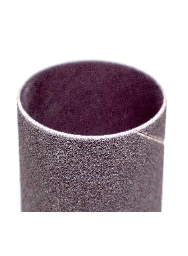 كاشطة القياس أشرطة لولبية من أكسيد الألومنيوم الكاشطة من Benchmark Abrasives مقاس 1.5 بوصة × 1.5 بوصة للأدوات الدوارة، وأكمام الأسطوانة للصنفرة وإزالة النتوءات والمزج والتلميع على المعادن والبلاستيك والخشب والمطاط (عبوة من 10 قطع) - حبيبات 80 - Image 3