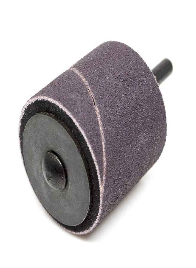 كاشطة القياس أشرطة لولبية من أكسيد الألومنيوم الكاشطة من Benchmark Abrasives مقاس 1.5 بوصة × 1.5 بوصة للأدوات الدوارة، وأكمام الأسطوانة للصنفرة وإزالة النتوءات والمزج والتلميع على المعادن والبلاستيك والخشب والمطاط (عبوة من 10 قطع) - حبيبات 80 - Image 2