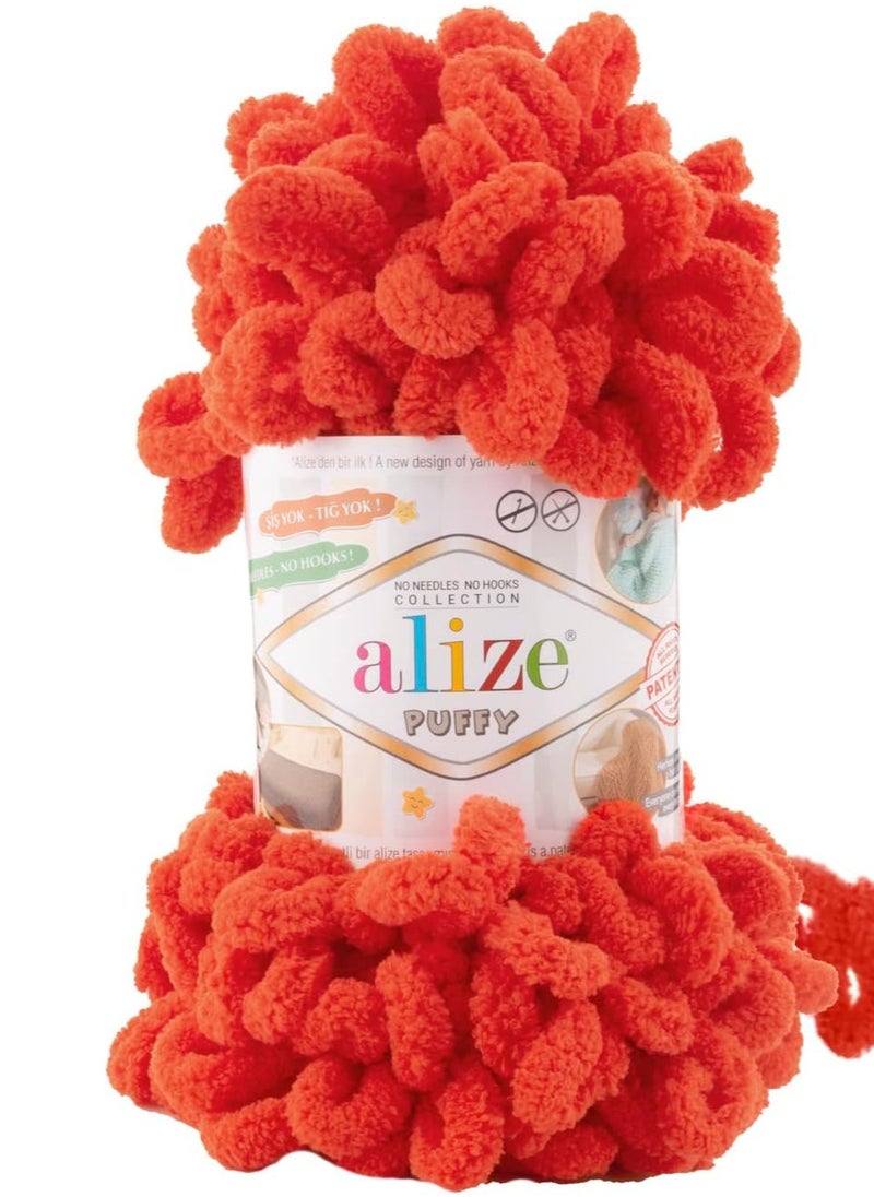 Alize Puffy Hand Knitting Yarn 1PC (Pomegranate No. 767) - pzsku/ZAE35C853E3EA8B34B069Z/45/_/1720529849/8cc942db-b1ed-4bfe-a8df-1349a7cffe49