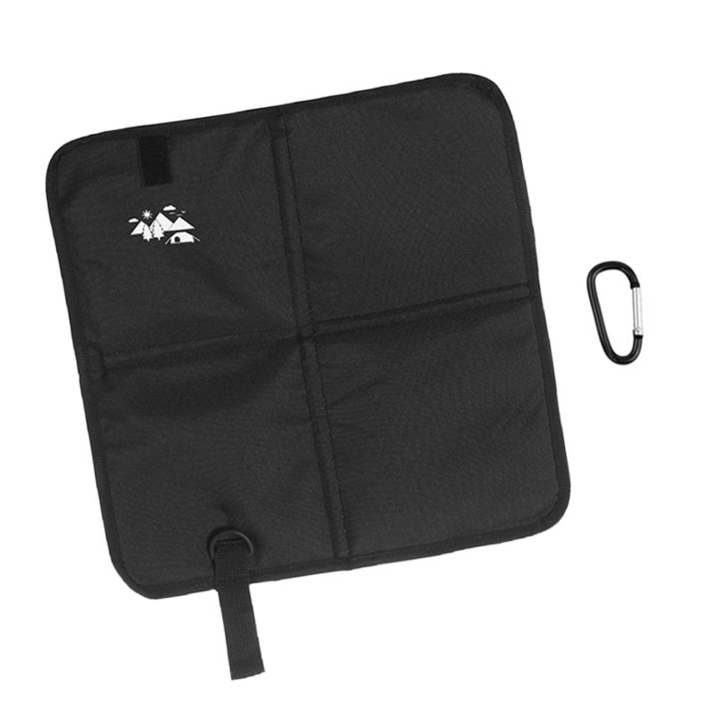 Aotu Sit Pad Compact Rainproof Outdoor Foldable Camping Cushion Lightweight 85g with Carry Bag Sitting Pad Rainproof Mat Sitting Pad Black - Image 4