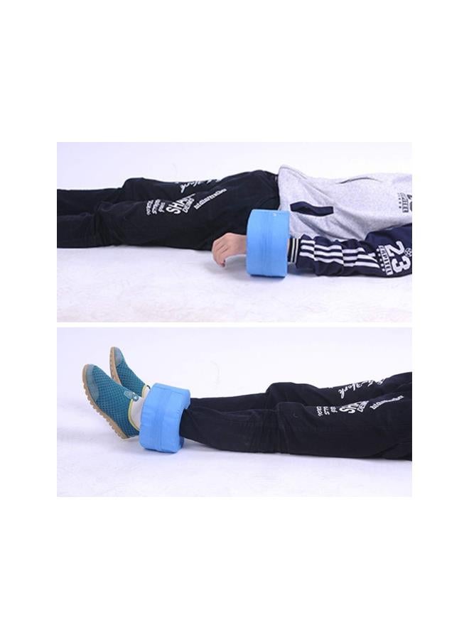 klarako 2pcs Foot Elevator Support Leg Hand Rest Cushion Foam Ankle Pillow for Rest Sleep Elevation Preventing Ulcers Sores (Blue) - Image 4