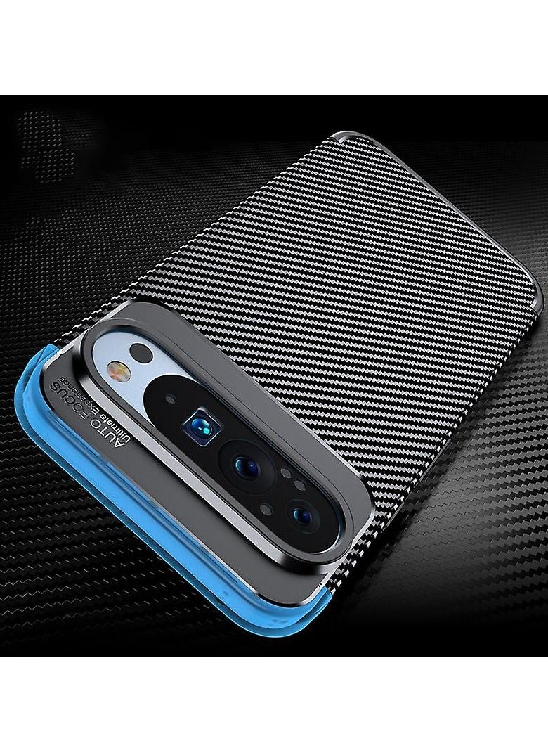 Flexible TPU case for Google Pixel 9 Pro scratch-resistant carbon fiber textured phone case - Image 3