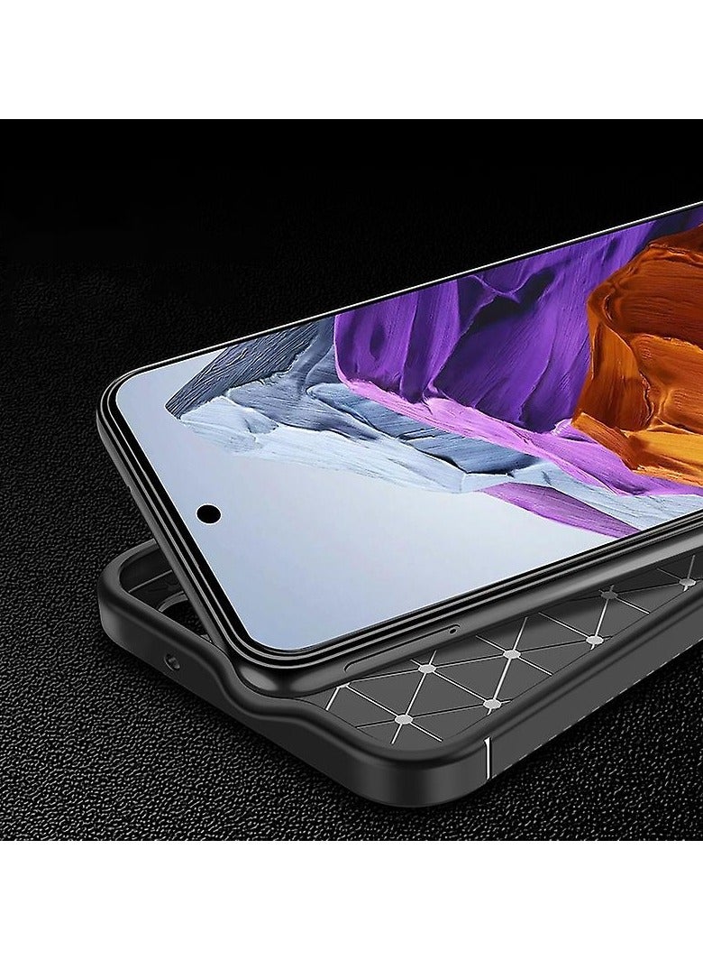 Flexible TPU case for Google Pixel 9 Pro scratch-resistant carbon fiber textured phone case - Image 4