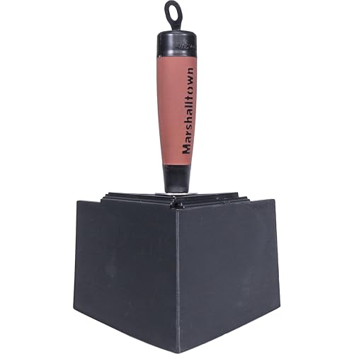 Marshalltown Exact Angle Inside Corner Trowel, Drywall and Plastering Corner Trowel, 90 Degrees to 154 Degrees, Easy to Clean Nylon Blade, DuraSoft Handle, EA917 - Image 2