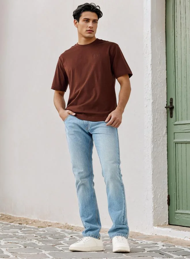 Emperor Emperor Logo Embroidered T-shirt