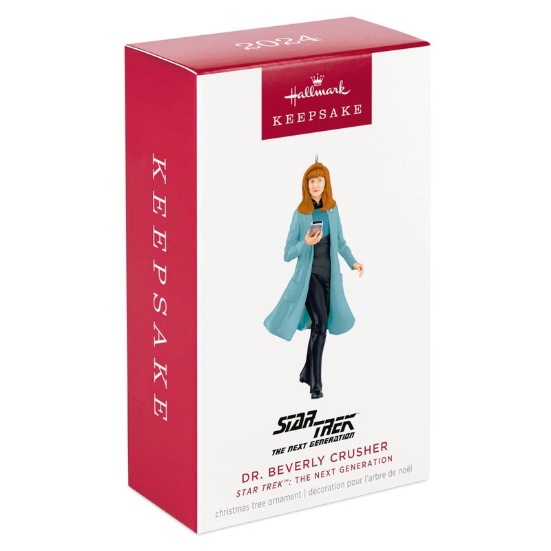 Hallmark Keepsake Christmas Ornament 2024  Star Trek: The Next Generation Dr. Beverly Crusher  Gifts for Trekkies - Image 3