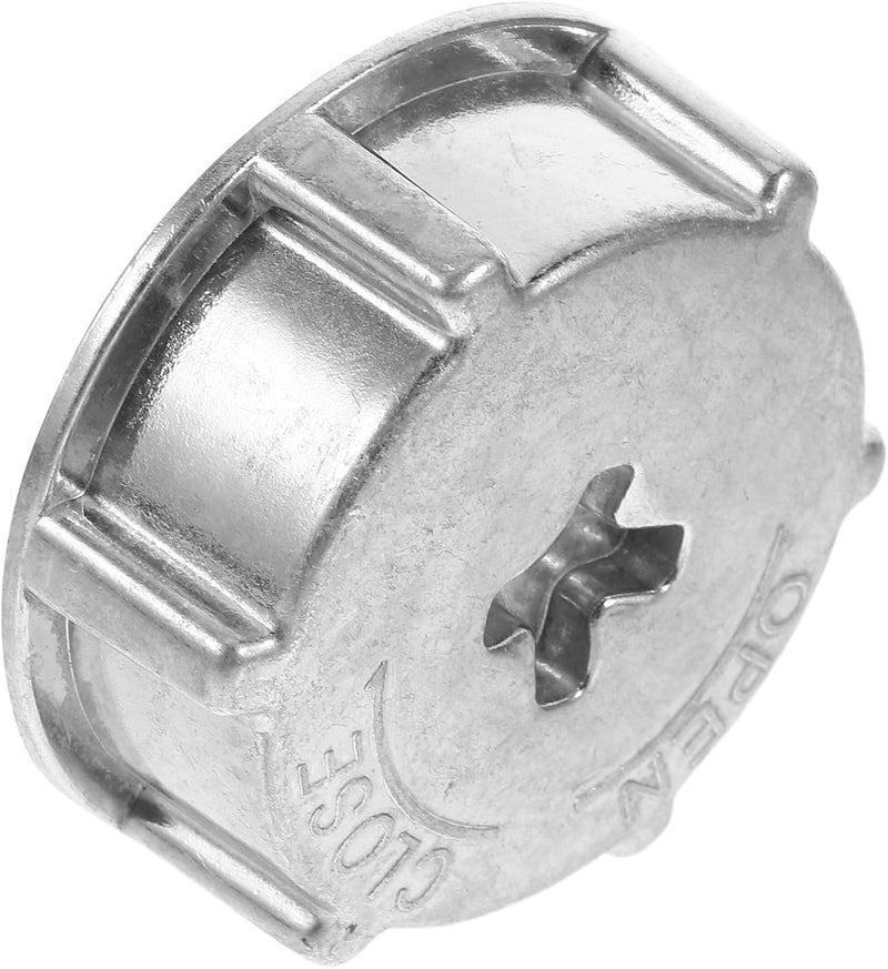 Metal Oil Barrel Lid Aluminum Alloy Drum Cap Bucket Top Cover for Industrial Tote Tank, Sturdy Cask Cover Compatible with Water and Ton Barrels, Suitable for Long-term Storage - Image 1