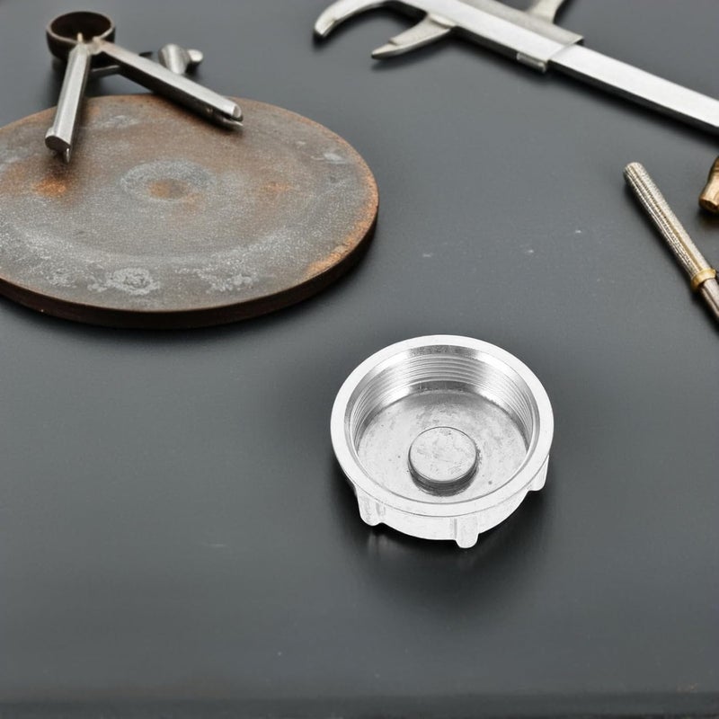 Metal Oil Barrel Lid Aluminum Alloy Drum Cap Bucket Top Cover for Industrial Tote Tank, Sturdy Cask Cover Compatible with Water and Ton Barrels, Suitable for Long-term Storage - Image 5