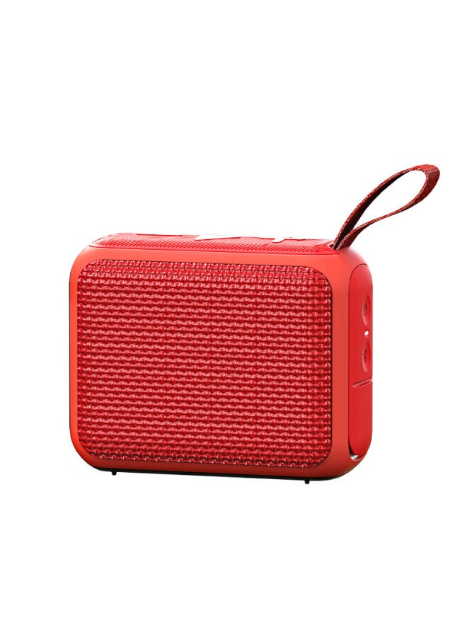 JD.com Jd Jingzao J-box Portable Bluetooth Speaker, Outdoor Waterproof Speaker, Ipx7 Waterproof, Subwoofer, Can Connect Two Speakers For Stereo Sound, Energetic Red - Image 4