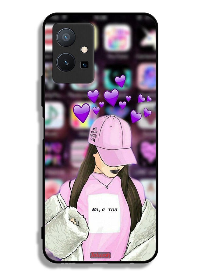 Tolwak - Vivo T1 5G Protective Case Cover Anti Social Club - Image 1