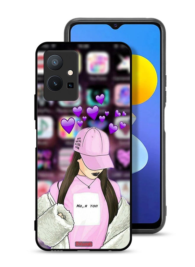 Tolwak - Vivo T1 5G Protective Case Cover Anti Social Club - Image 1