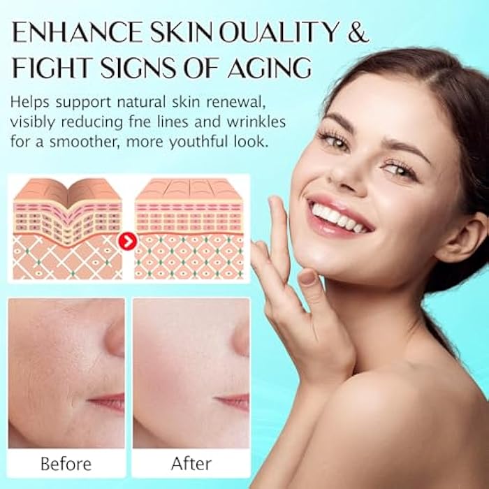 Meifenla 3% Hyaluronic Acid Serum for Face,Ultra-Hydrating Hyaluronic Acid Serum Tube Smooth Skin Deep Moisturizing Facial Serum for Anti-Aging with 30 Pcs Single-Use Vials Design - Image 5
