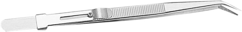 Stainless Steel Jewelry Tweezers Precision Static Non Tools for Crafts Electronics Eyelash Application - Image 1
