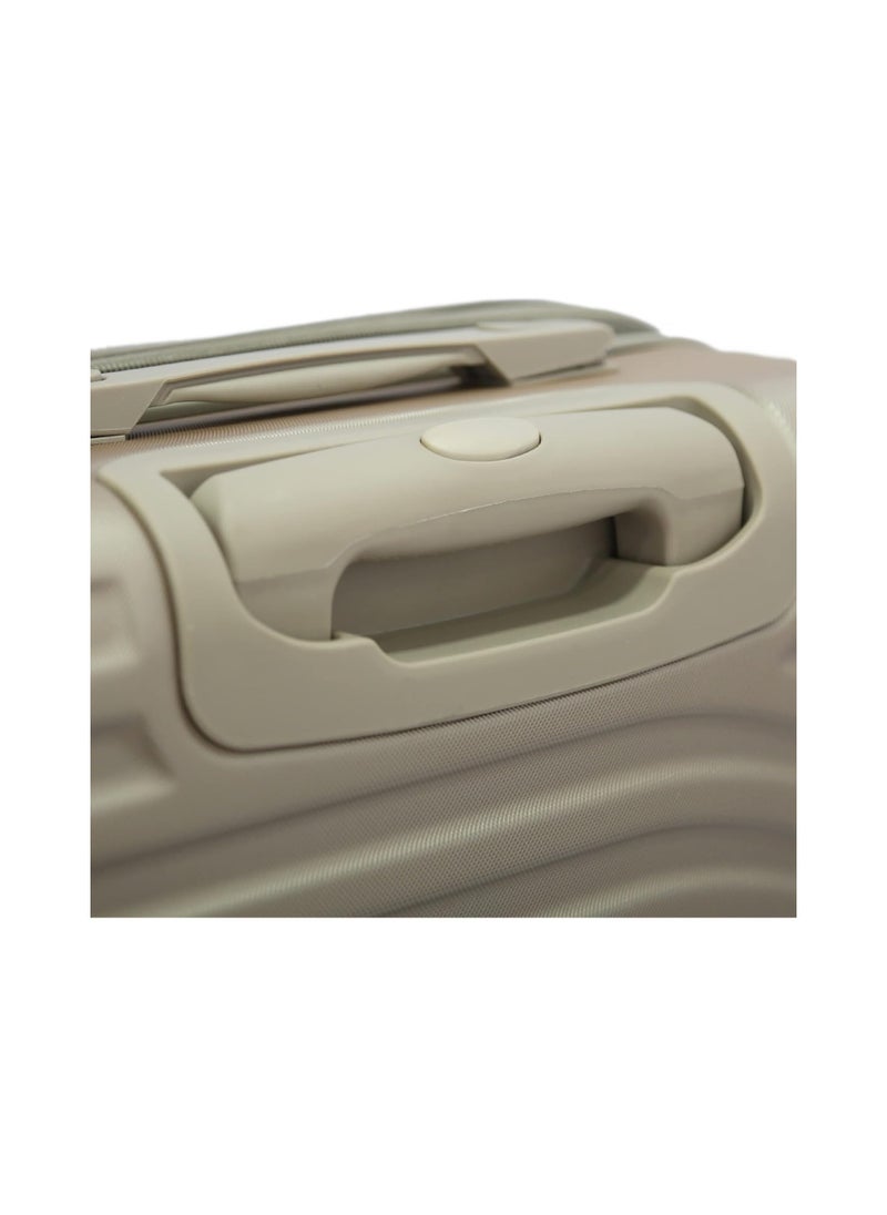 GIORDANO - Hardshell Luggage Double Spinner Trolley Bag 5 Pieces Set,Champagne (BC-12",BC-14",S-20",M-24",L-28") - Image 1