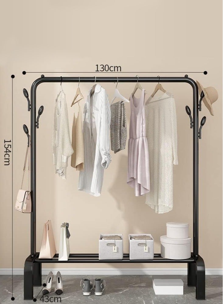 Perfii Clothes Metal Garment Rack for Home and Bedroom Storage - Image 4