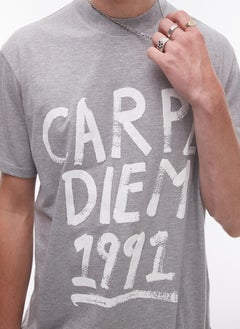 TOPMAN Graphic Crew Neck T-Shirt  - Image 3