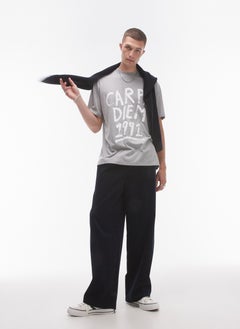 TOPMAN Graphic Crew Neck T-Shirt  - Image 4