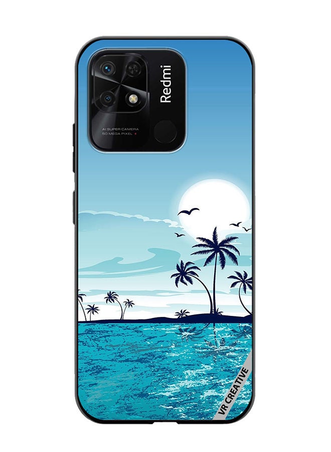 VR CREATIVE Protective Case Cover For Xiaomi Redmi 10C Nature Design Multicolour - Image 1
