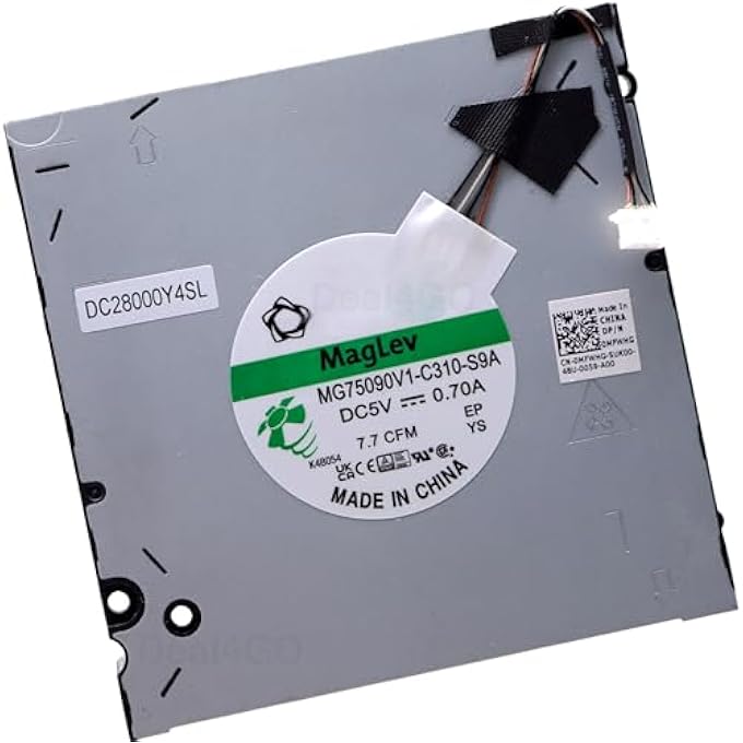 CPU OR GPU COOLING FAN MFWHG 0MFWHG DV704 REPLACEMENT FOR DELL PRECISION 7670 7680 (DIS) - Image 1
