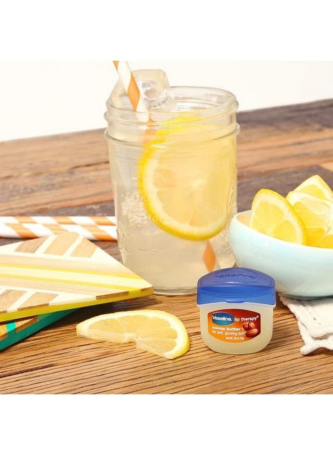 فازلين ليب ثيرابي، عبوة متنوعة من 8 قطع - مرطب شفاه صغير بزبدة الكاكاو، كريم بروليه، شفاه وردية، لشفاه ناعمة ومشرقة ولذيذة، 0.25 أونصة لكل عبوة - Image 5