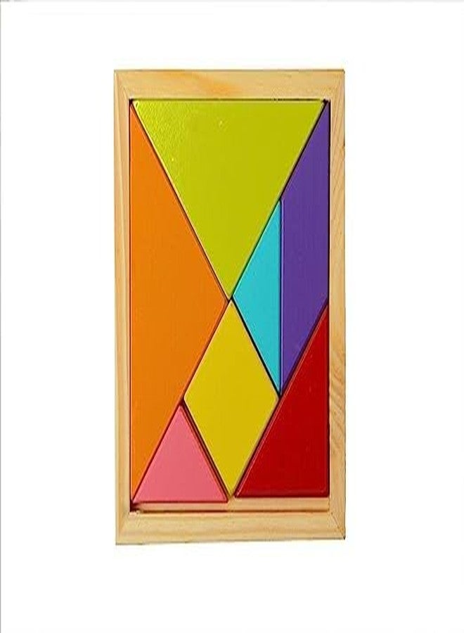 MFH Tangram Wooden Puzzle Game - Image 1