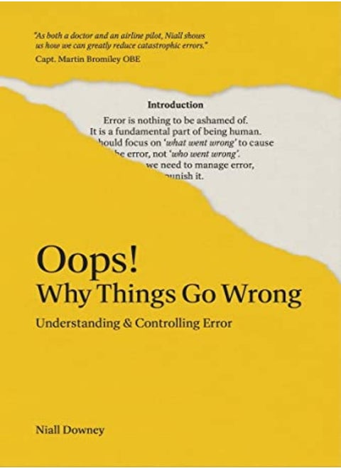 Oops Why Things Go Wrong Understanding And Controlling Error