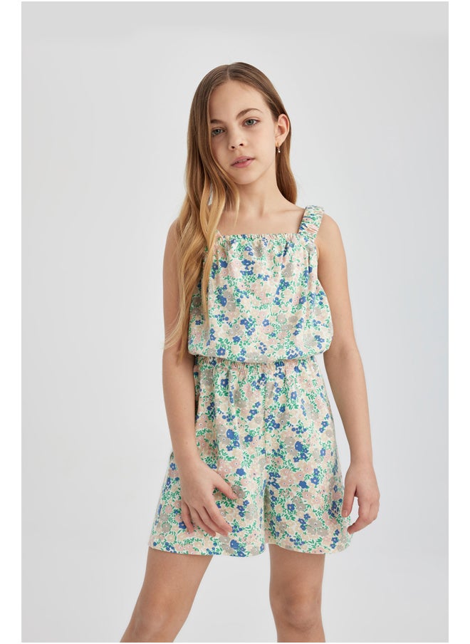 DeFacto - Girl Regular Fit Sleeveless Jump Suit - Image 1