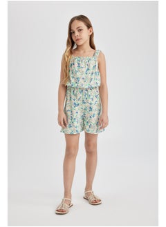 Girl Regular Fit Sleeveless Jump Suit
