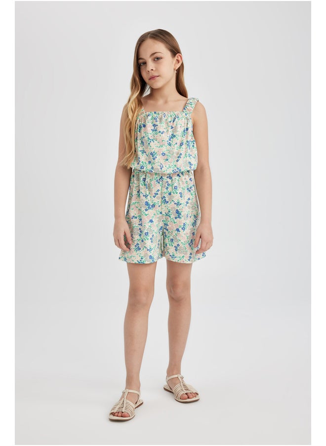 DeFacto - Girl Regular Fit Sleeveless Jump Suit - Image 1