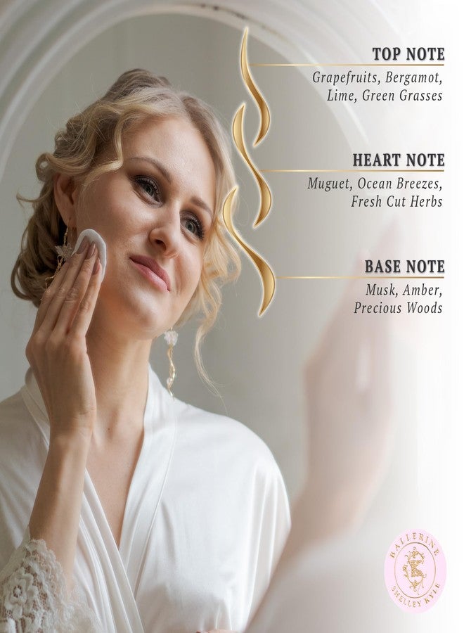 shelley kyle Talc-Free Body Powder for Women for Daily Use and After Bath - Ballerine 365 g (Puff not Included) - Image 3