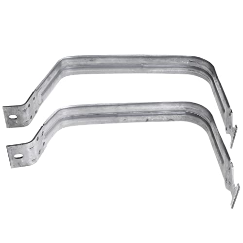 A-Premium Set of 2PCS Fuel Tank Straps Compatible with Chrysler 2007 2008 2009 & Dodge 2004 2005 2006 2007 2008 2009 [6,8Cyl 3.7 4.7 5.7L], Sport Utility, Replace for# 52113397AA, 52113398AA - Image 2