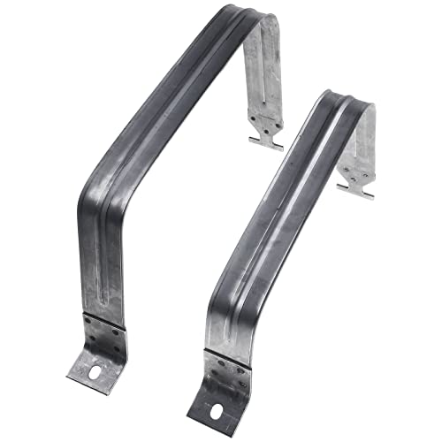 A-Premium Set of 2PCS Fuel Tank Straps Compatible with Chrysler 2007 2008 2009 & Dodge 2004 2005 2006 2007 2008 2009 [6,8Cyl 3.7 4.7 5.7L], Sport Utility, Replace for# 52113397AA, 52113398AA - Image 1