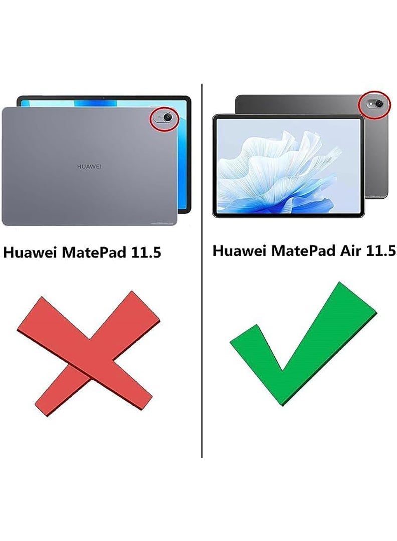 Theodor Protective Flip Case For Huawei MatePad Air 2023 With Trifold Stand Auto Wake Sleep Shockproof Cover Masha And Bear - Image 2
