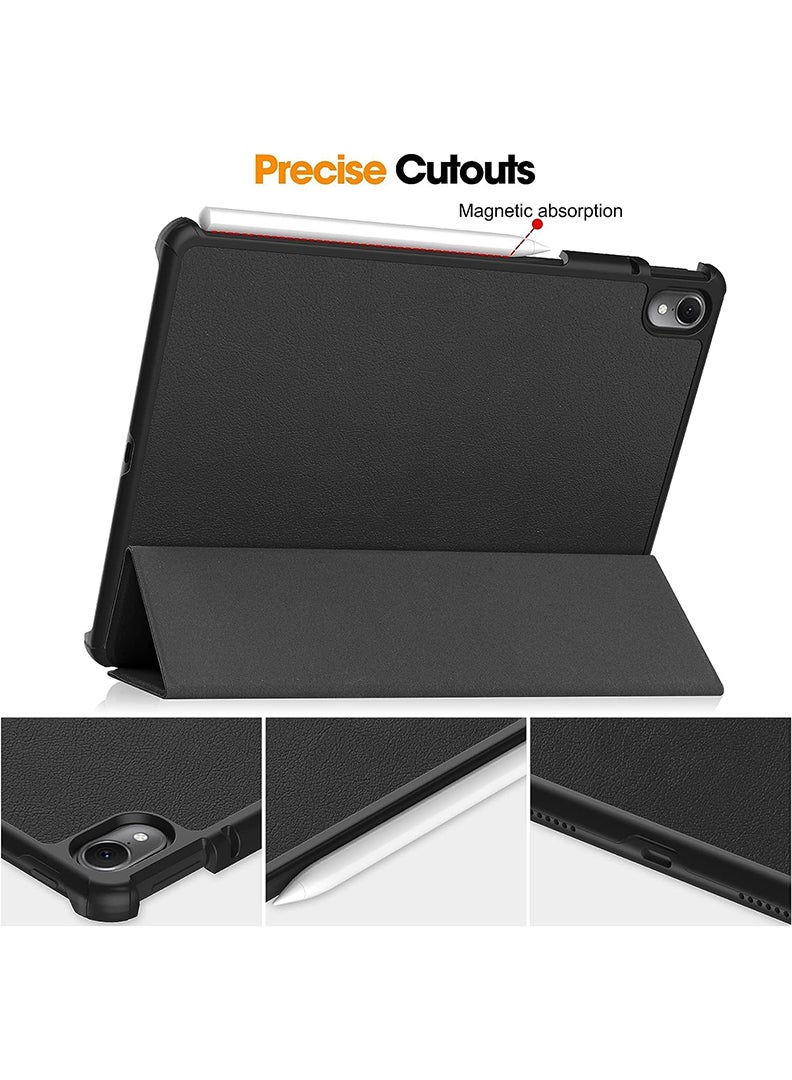 Theodor Protective Flip Case For Huawei MatePad Air 2023 With Trifold Stand Auto Wake Sleep Shockproof Cover Masha And Bear - Image 3
