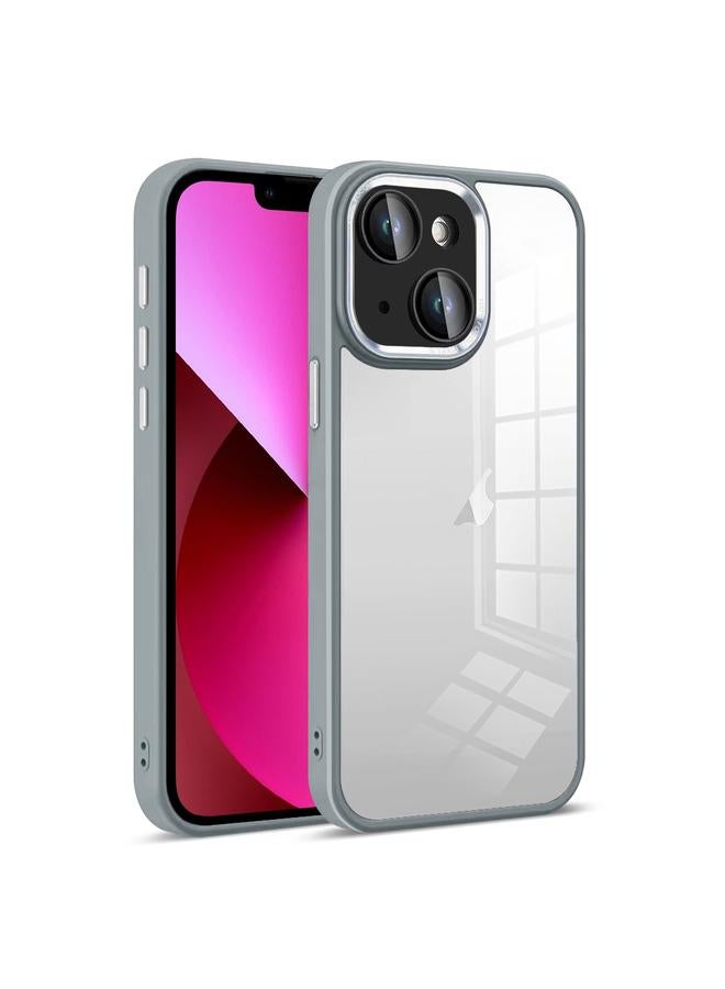 Zaboon Case For iPhone 13 Colorful Armor Lens Film Transparent Phone Case - Image 1
