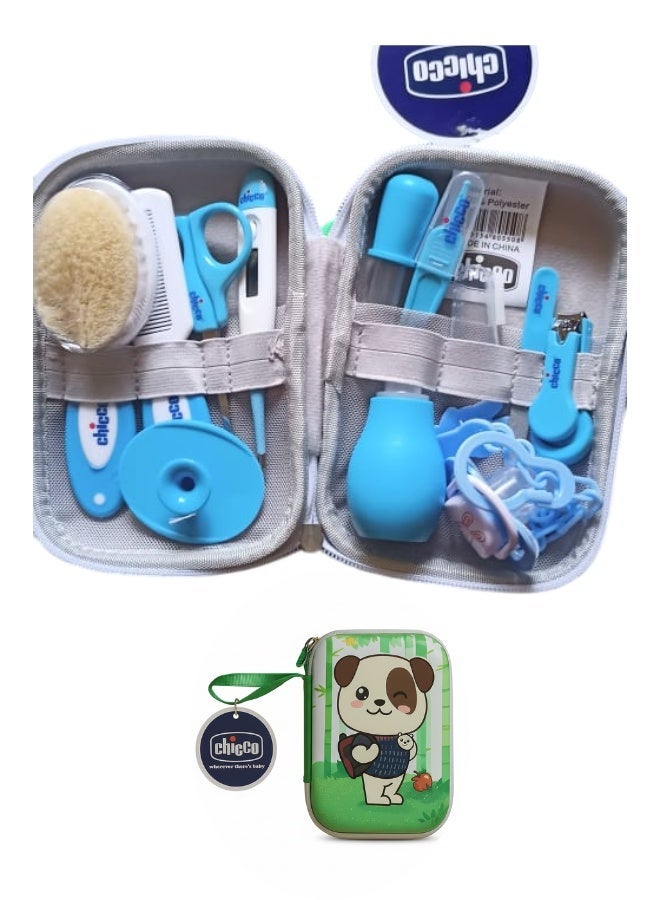 شيكو مجموعة شيكو الأساسية المتكاملة 13 قطعة للعناية والصحة والسفر للمواليد الجدد في حقيبة مدمجة - Image 1