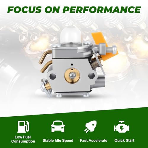 Dalom C1U-H60 Carburetor for Ryobi Homelite 25cc 26cc 30cc SS26 SS30 CS26 CS30 String Trimmer Brushcutter 985624001 308054003 308054077 985308001 3074504 - Image 3