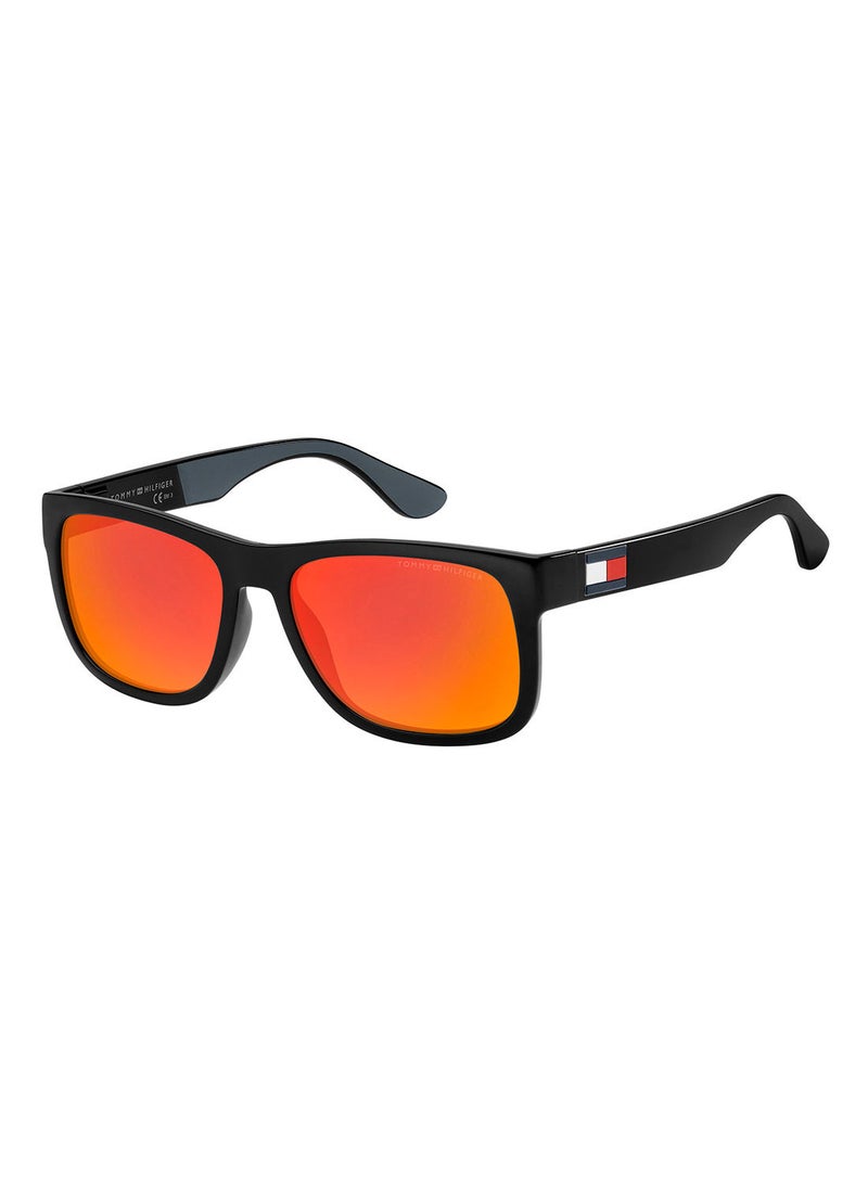 TOMMY HILFIGER - Rectangular / Square  Sunglasses TH 1556/S BLACK 56 - Image 1