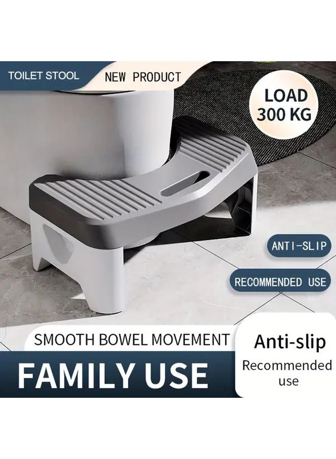 مقعد مرحاض أبيض نقي مكثف لمساعدة البالغين على القرفصاء مع تخزين - Image 2
