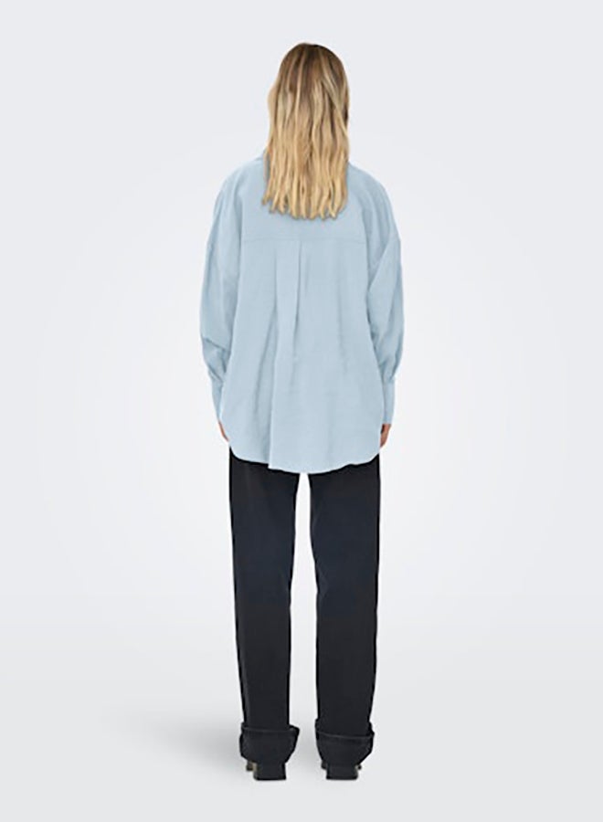 ONLY ONLY Womens Zazima Longsleeve Loose Shirt Woven  - Image 2