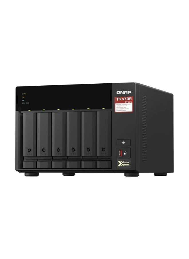 QNAP TS-673A-8G 6 Bay High-Performance NAS with 2 x 2.5GbE Ports and Two PCIe Gen3 Slots  - Image 3