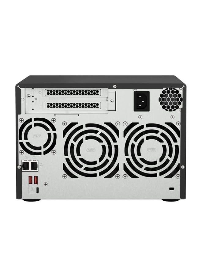 QNAP TS-673A-8G 6 Bay High-Performance NAS with 2 x 2.5GbE Ports and Two PCIe Gen3 Slots  - Image 4
