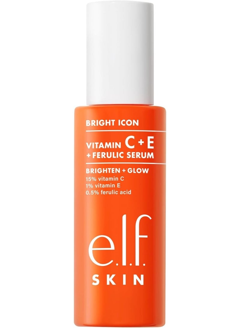 إلف سيروم سكين برايت آيكون لتفتيح وتلطيف البشرة بفيتامين سي + إي + فيروليك، 1 أونصة سائلة - Image 2