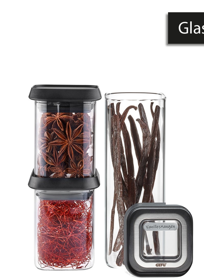 غيفو طقم حافظات طعام بانتري، صغير، 3 قطع - Image 1